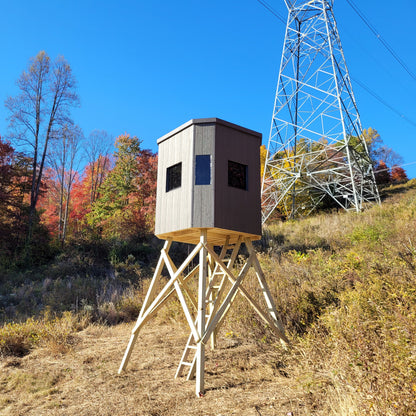 JDM Hunting Blind, 6' X 6' with Ladder