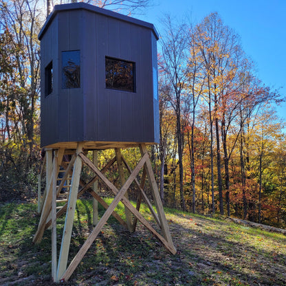 JDM Hunting Blind, 6' X 6' with Stairs