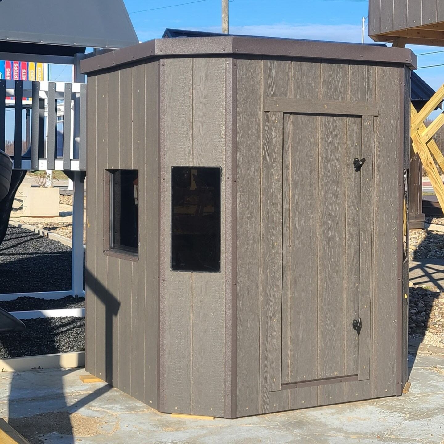 JDM Hunting Blind, 6' X 6', Ground Level