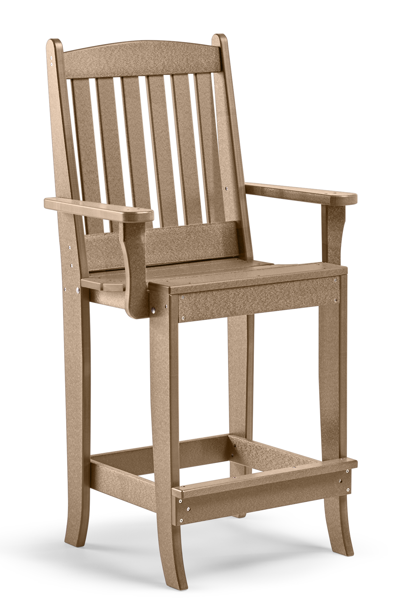 Mission Bar Chair with Arms