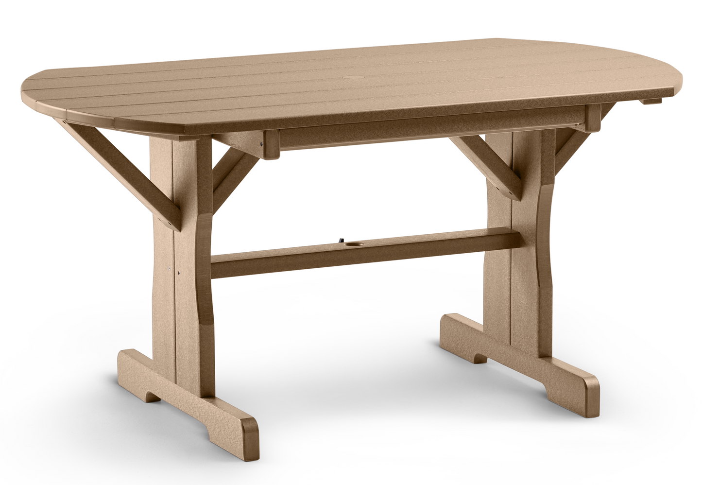 33" X 60" Oval Picnic Table