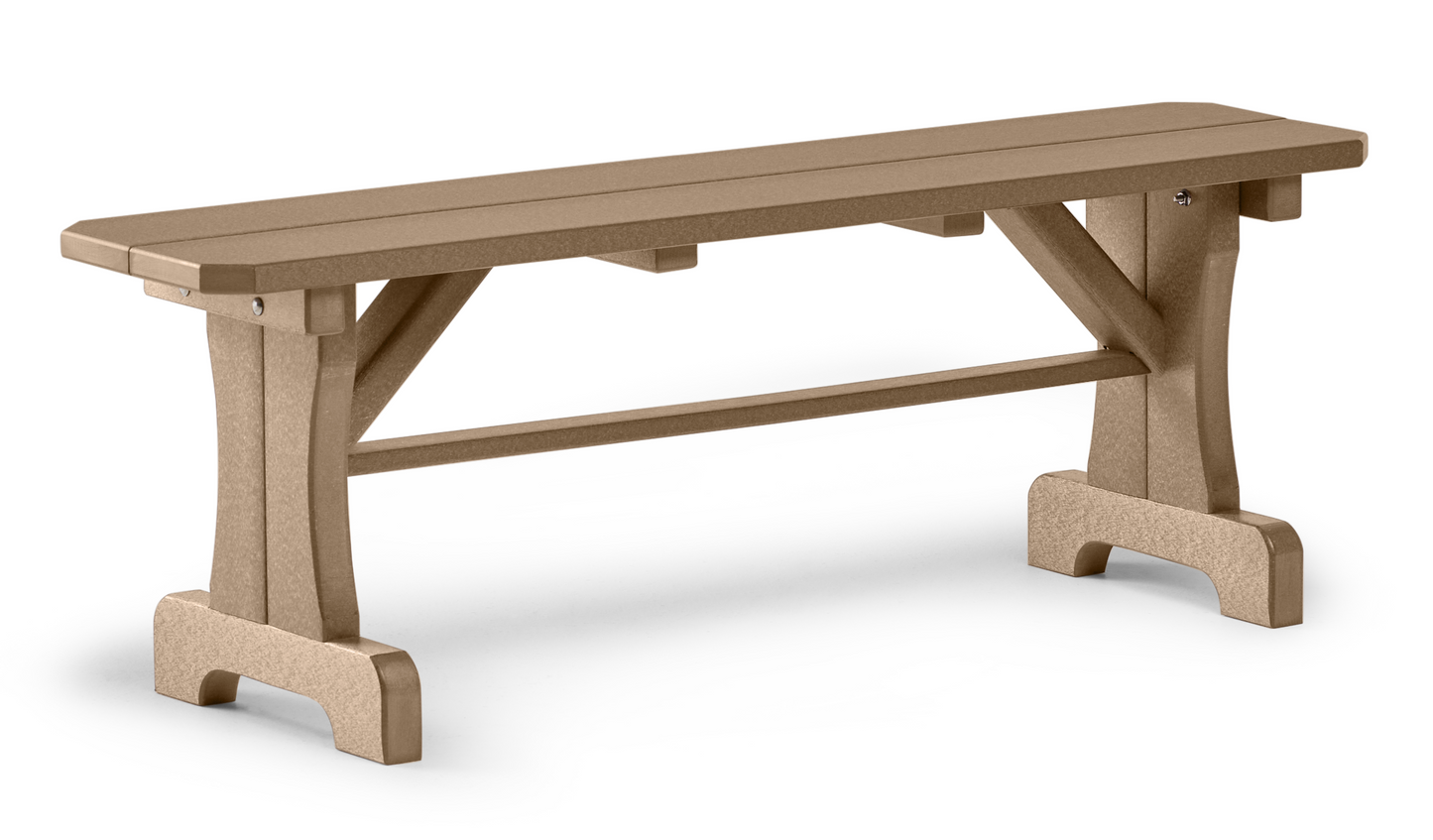 48" Straight Bench