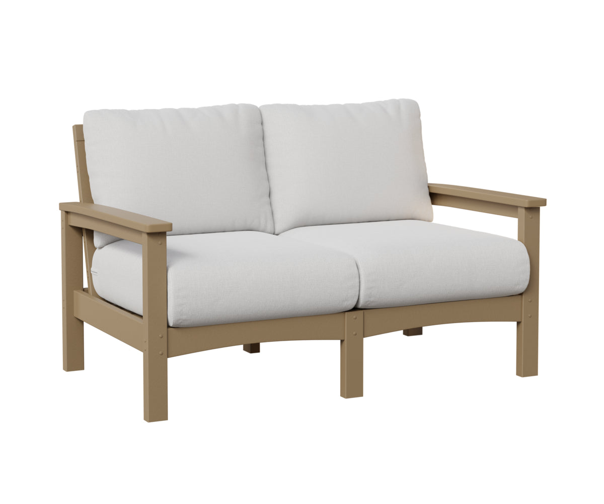 Camden Loveseat with Cushions (Natural)