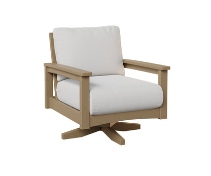 Camden Swivel Rocker with Cushions (Natural)