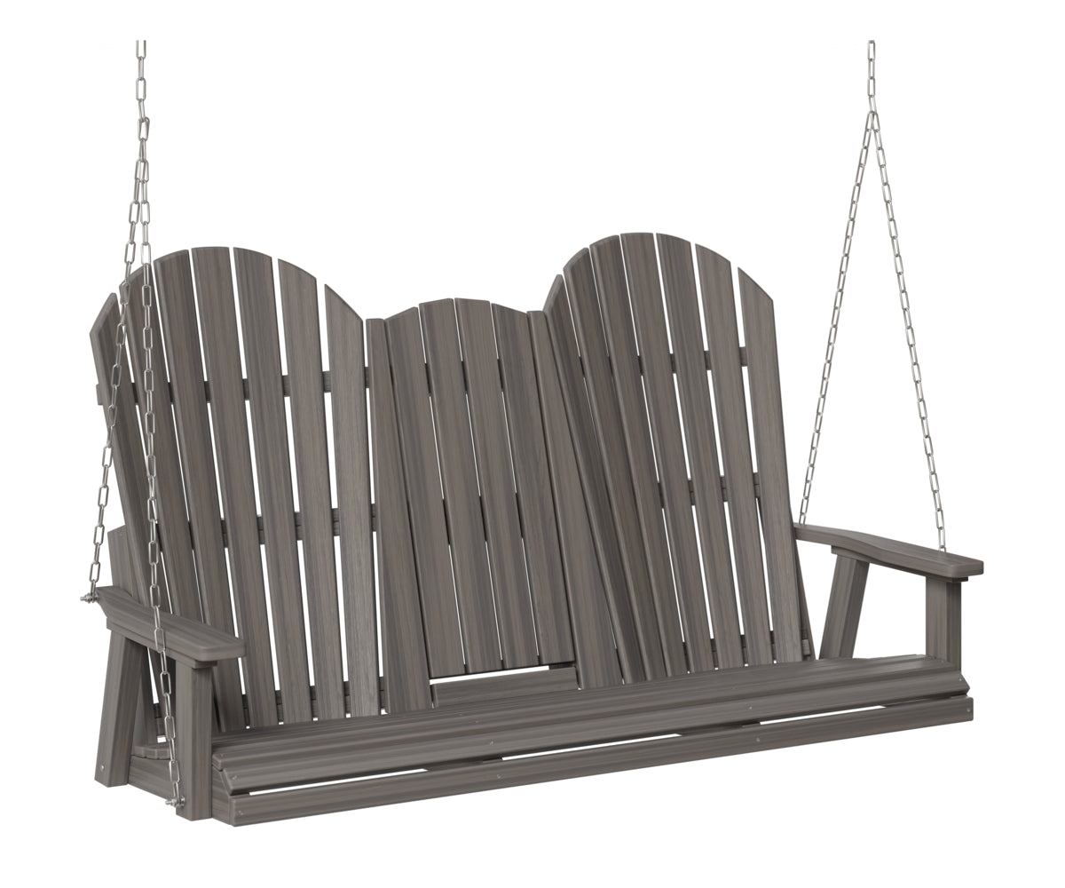 Comfo Three Seat Swing w/ Console & Stainless Steel Chains