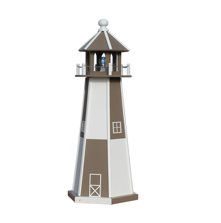 4' Checkered Lighthouse