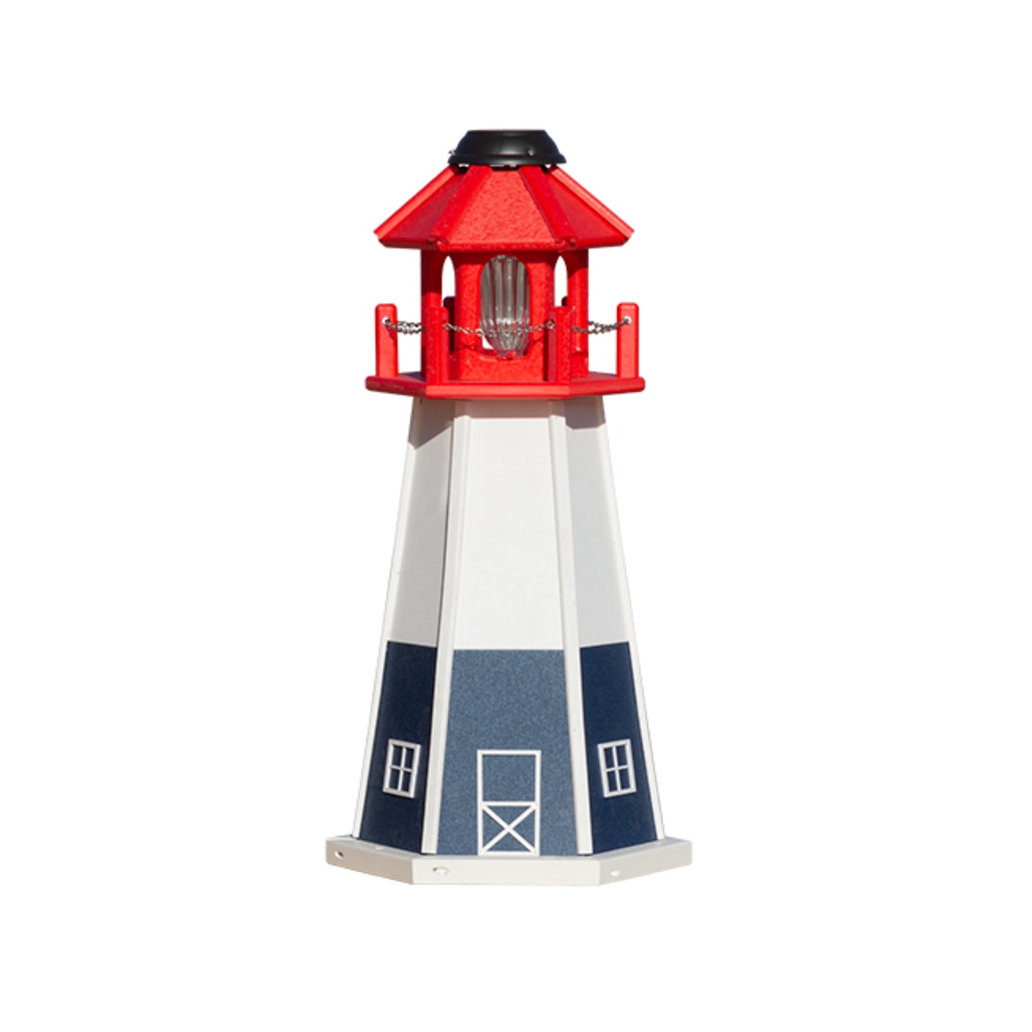 2' Patriot Solar Lighthouse