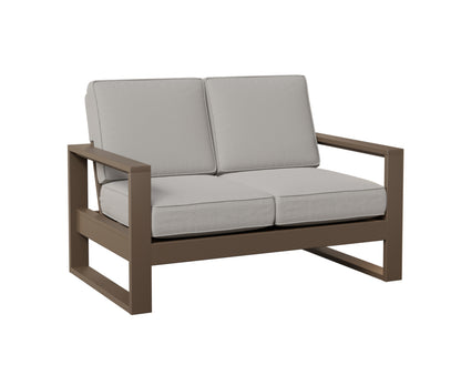Nordic High-Back Loveseat with Cushions (MGP)
