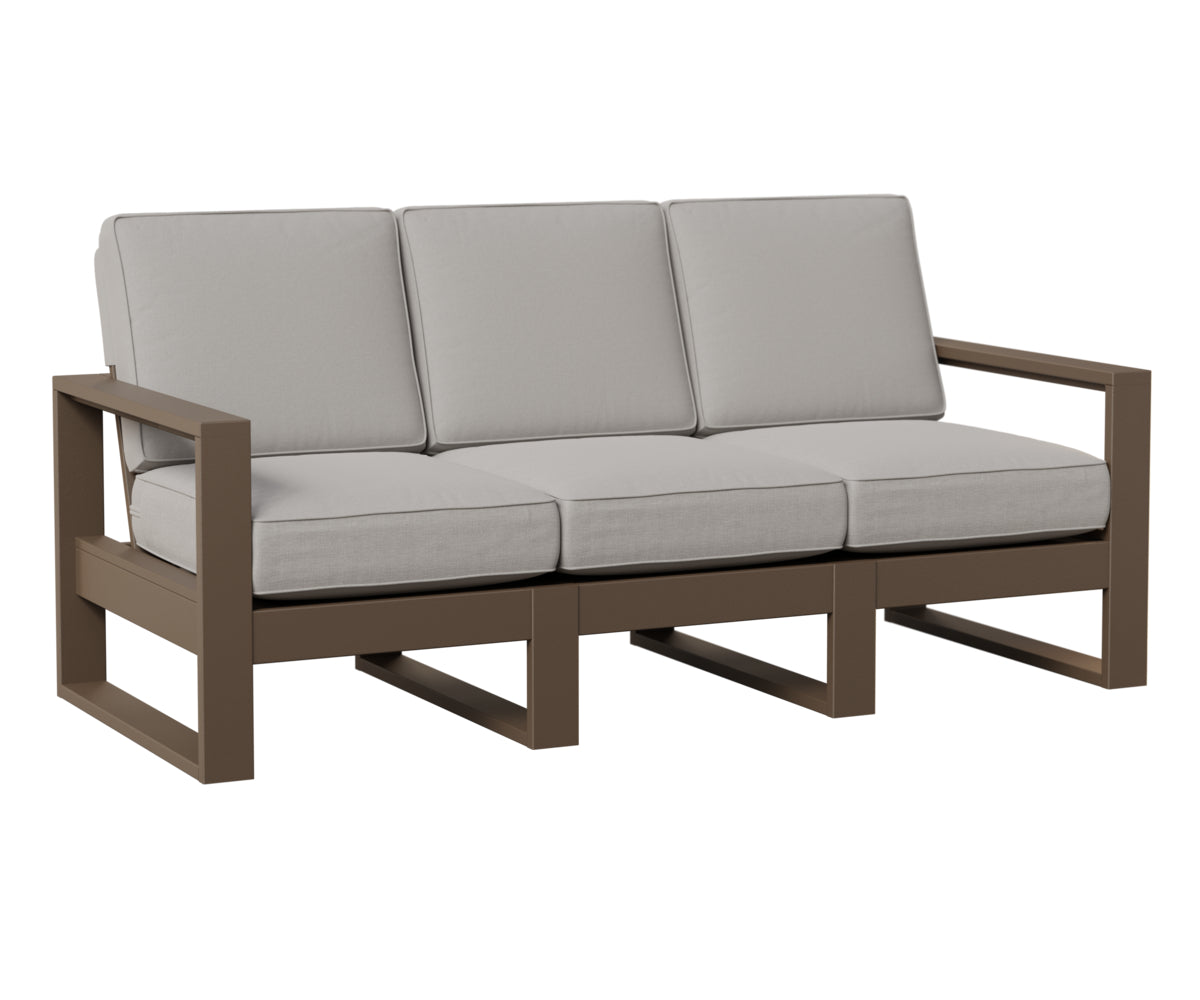 Nordic High-Back Sofa with Cushions (MGP)