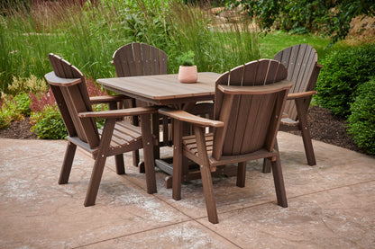 44" Square Outdoor Dining Table