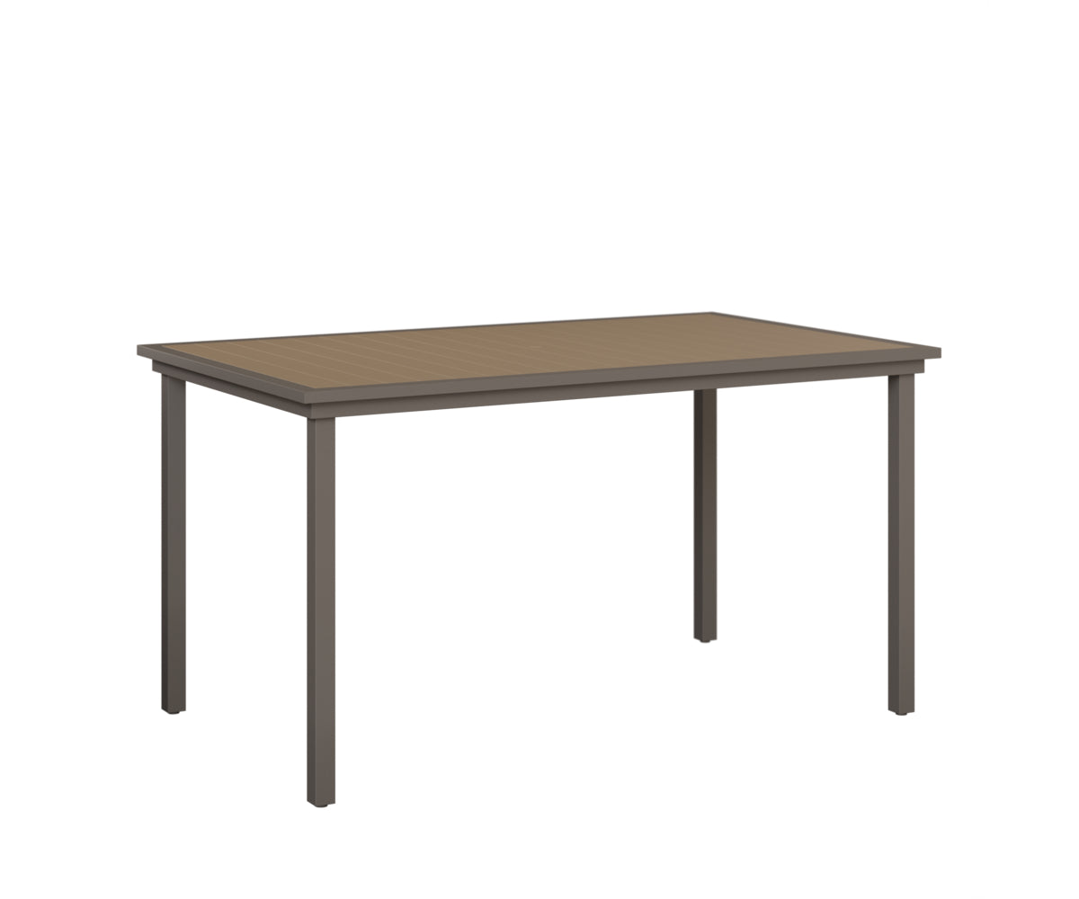 Vida 44X73 Poly Top Bar Table