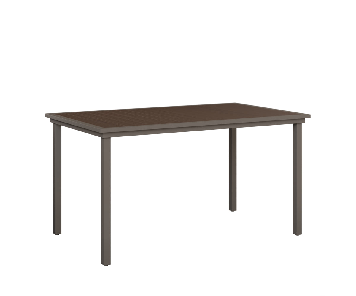 Vida 44X73 Poly Top Bar Table