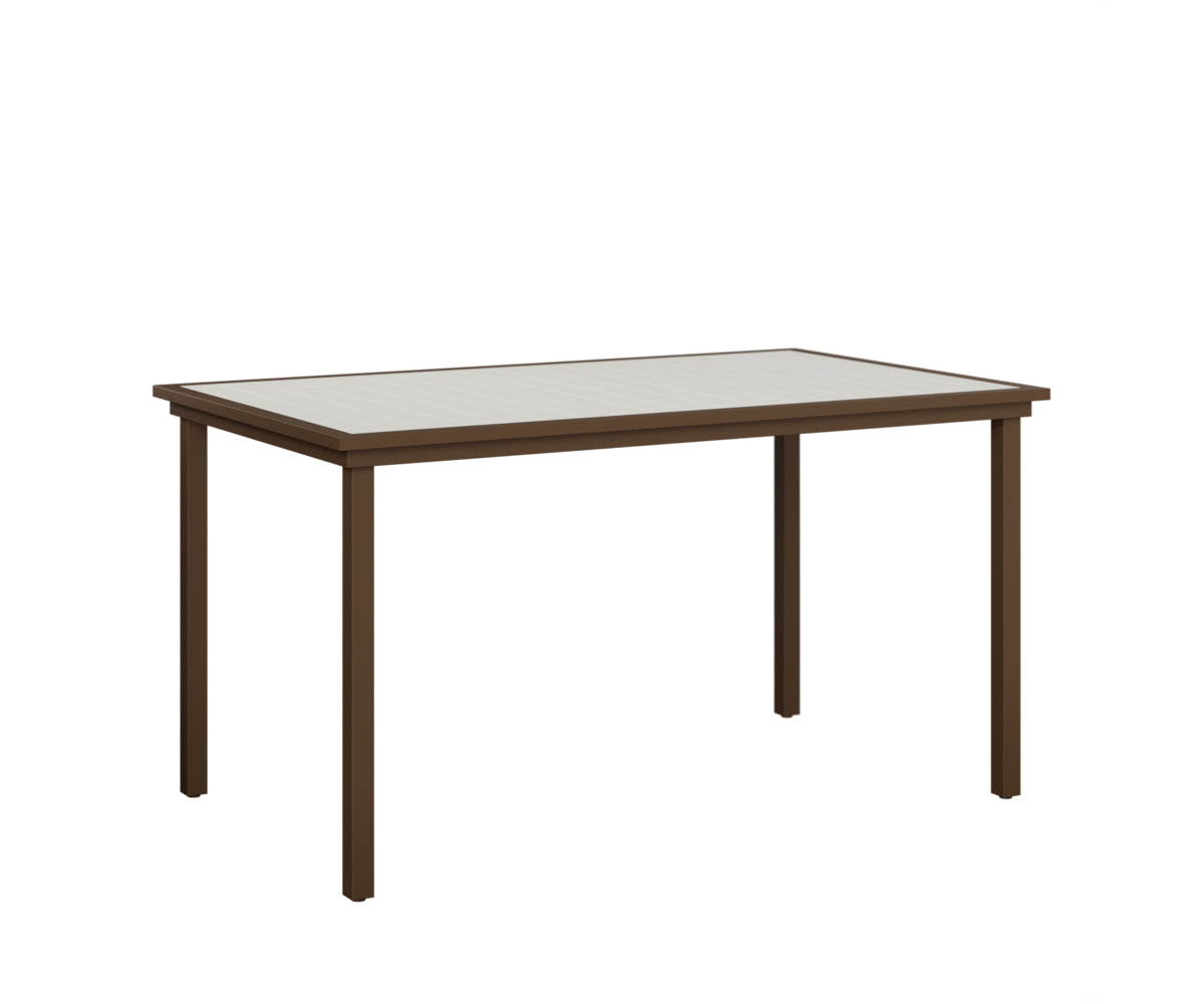 Vida 44X73 Poly Top Bar Table