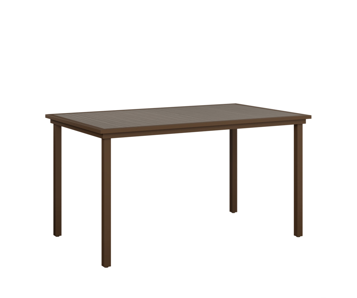 Vida 44X73 Poly Top Bar Table