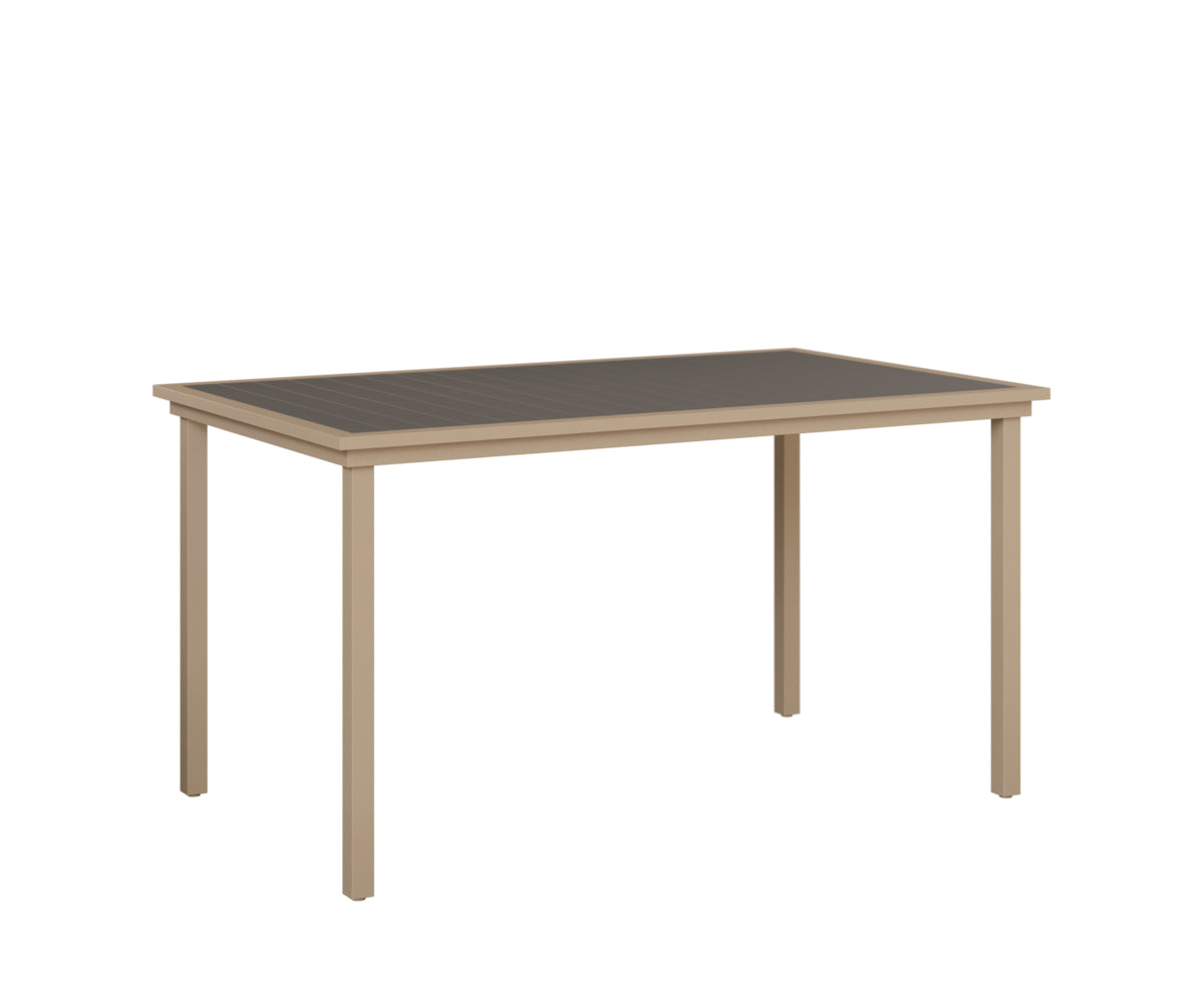 Vida 44X73 Poly Top Bar Table