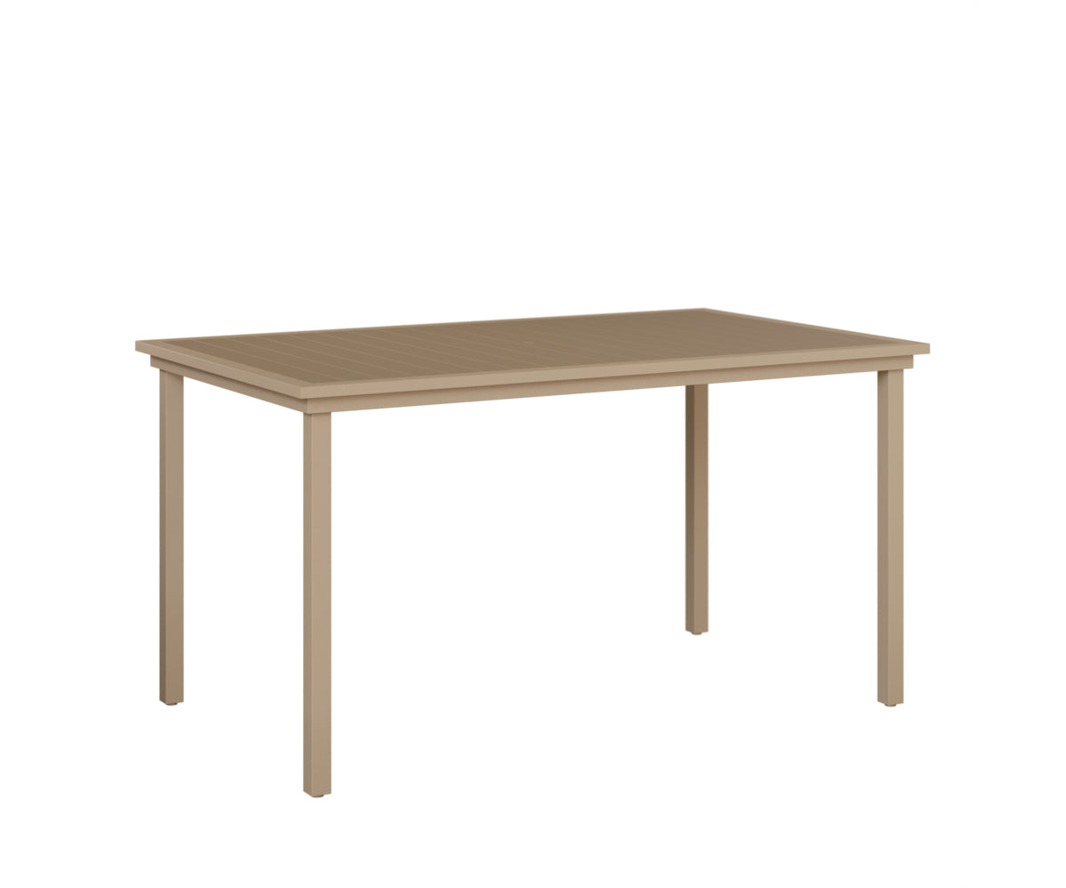 Vida 44X73 Poly Top Bar Table