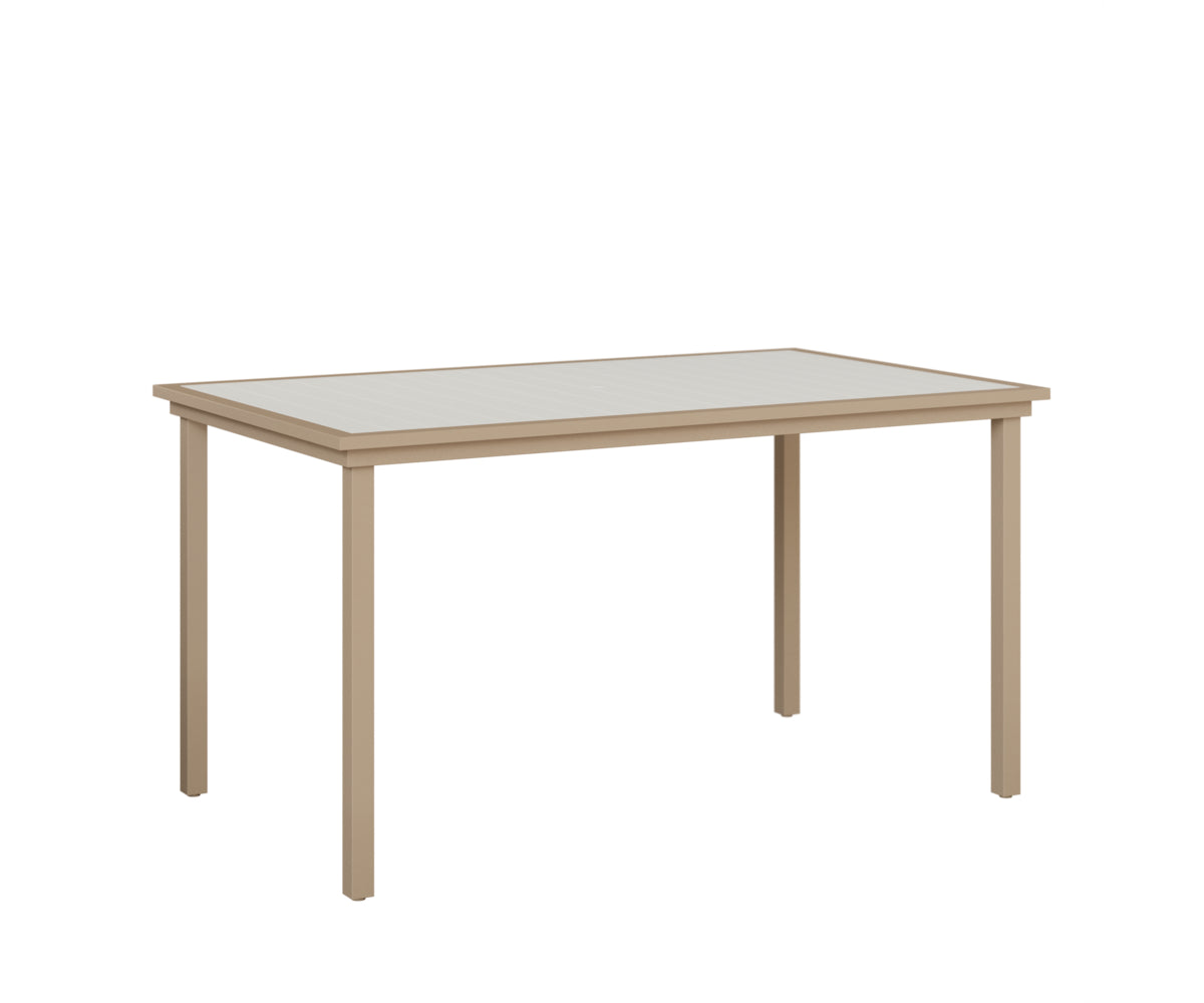 Vida 44X73 Poly Top Bar Table
