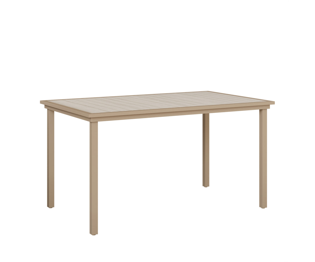Vida 44X73 Poly Top Bar Table