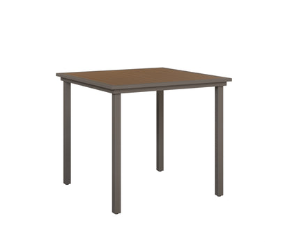 Vida 44 Square Poly Top Bar Table