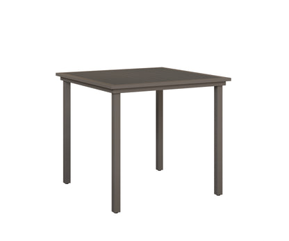Vida 44 Square Poly Top Bar Table