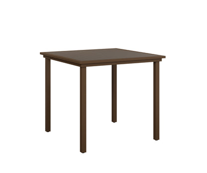 Vida 44 Square Poly Top Bar Table
