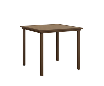 Vida 44 Square Poly Top Bar Table