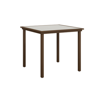 Vida 44 Square Poly Top Bar Table
