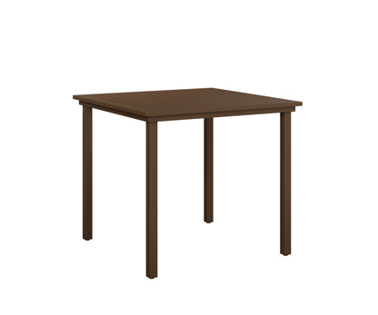 Vida 44 Square Poly Top Bar Table
