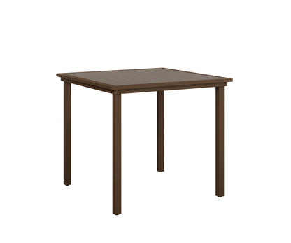 Vida 44 Square Poly Top Bar Table