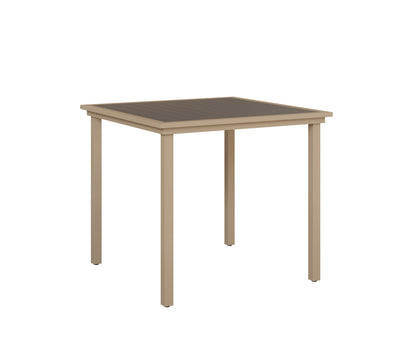 Vida 44 Square Poly Top Bar Table