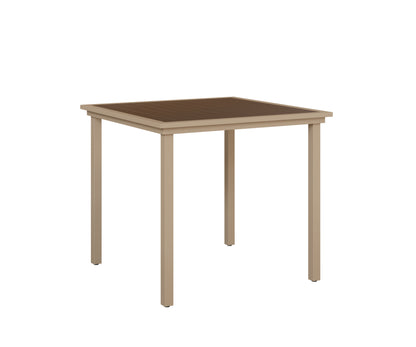 Vida 44 Square Poly Top Bar Table