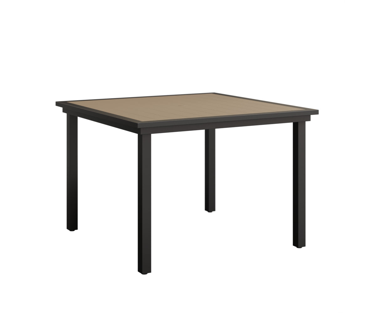 Vida 44 Square Poly Top Dining Table