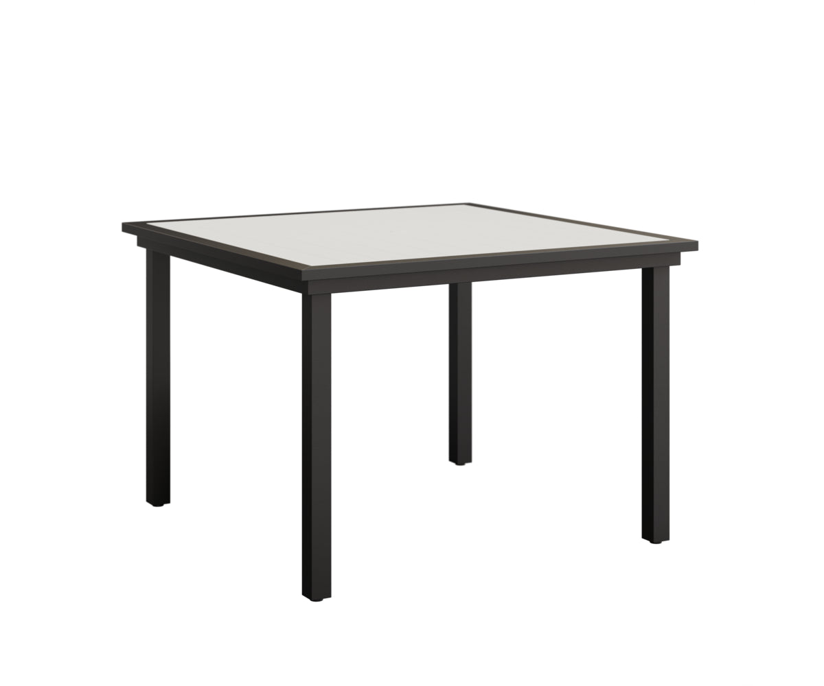 Vida 44 Square Poly Top Dining Table