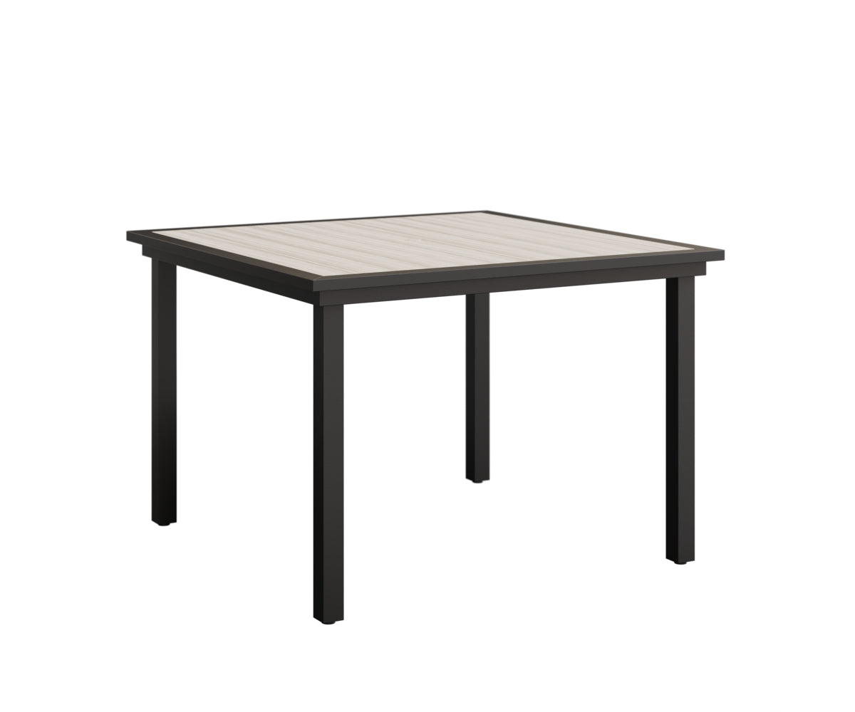 Vida 44 Square Poly Top Dining Table