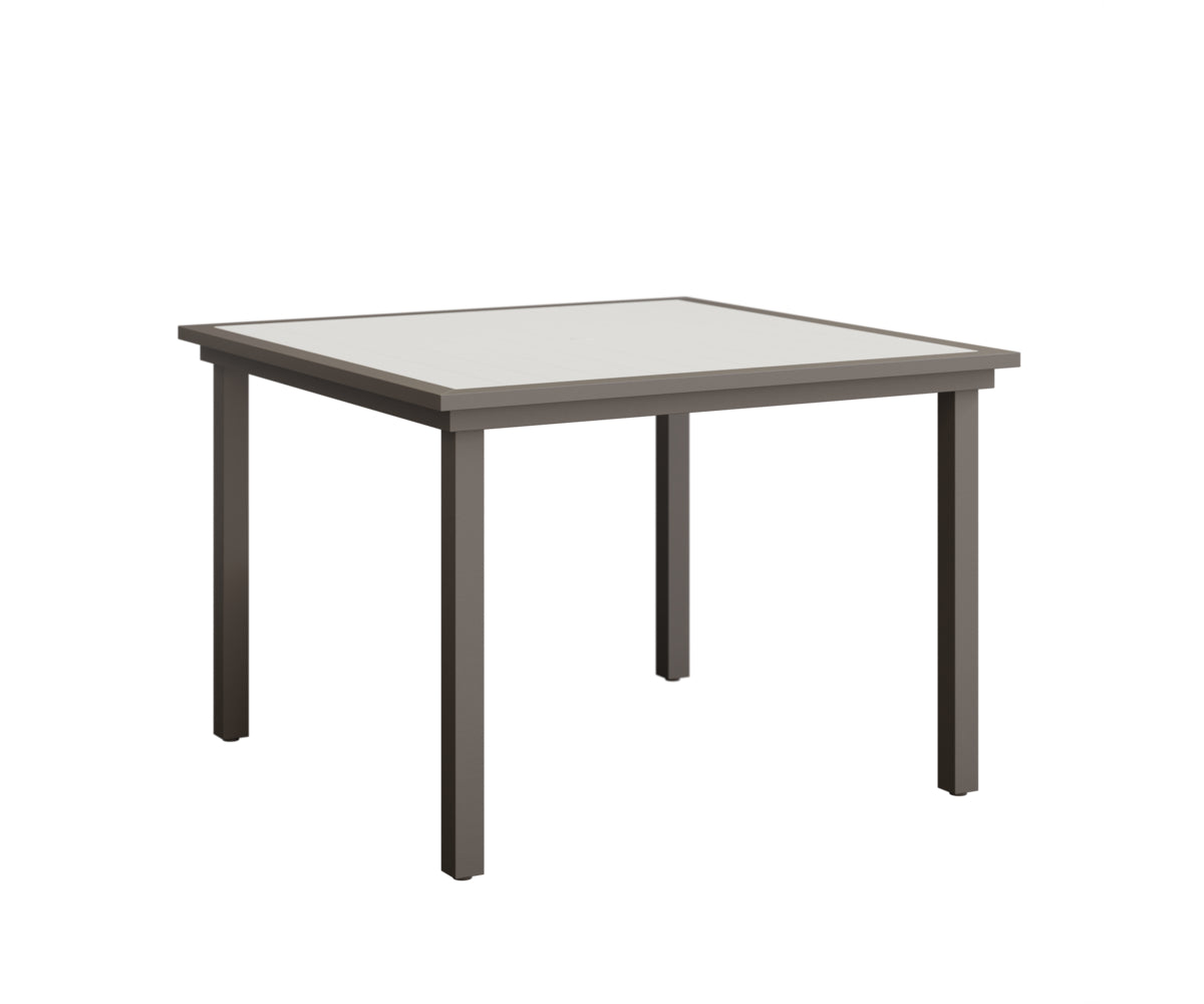 Vida 44 Square Poly Top Dining Table