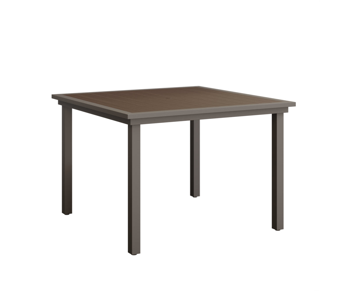Vida 44 Square Poly Top Dining Table
