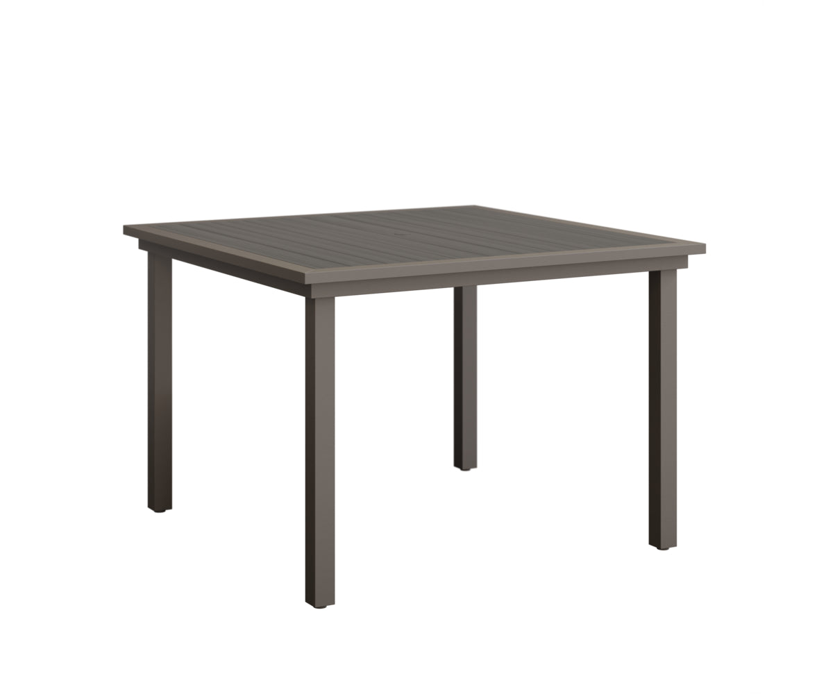 Vida 44 Square Poly Top Dining Table