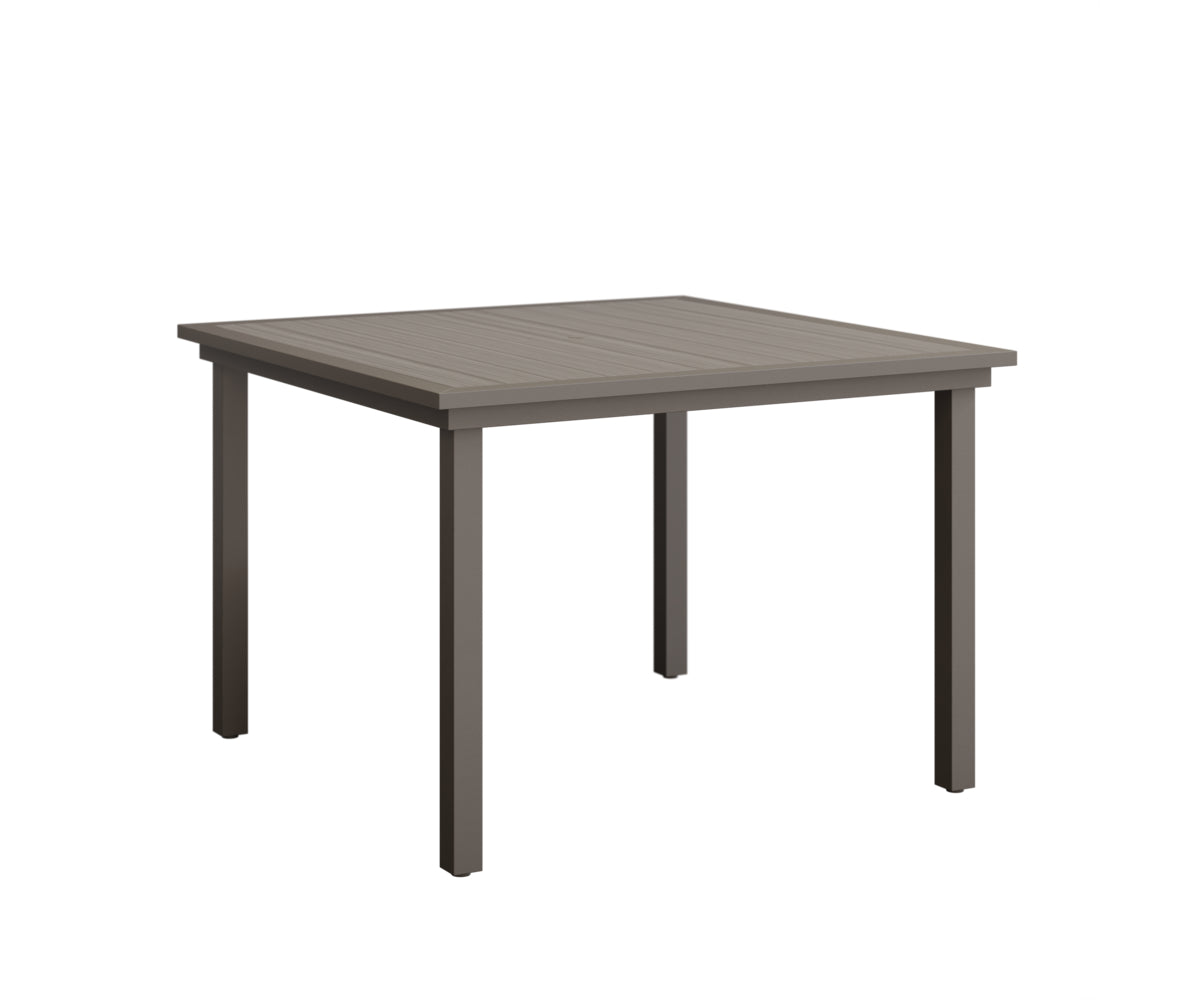 Vida 44 Square Poly Top Dining Table