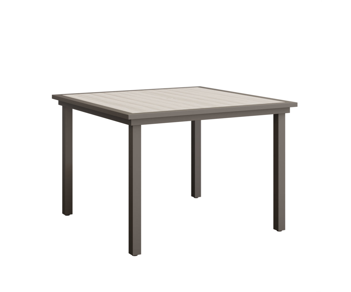Vida 44 Square Poly Top Dining Table