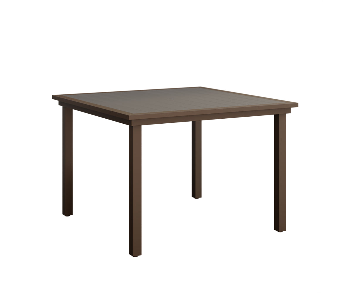 Vida 44 Square Poly Top Dining Table