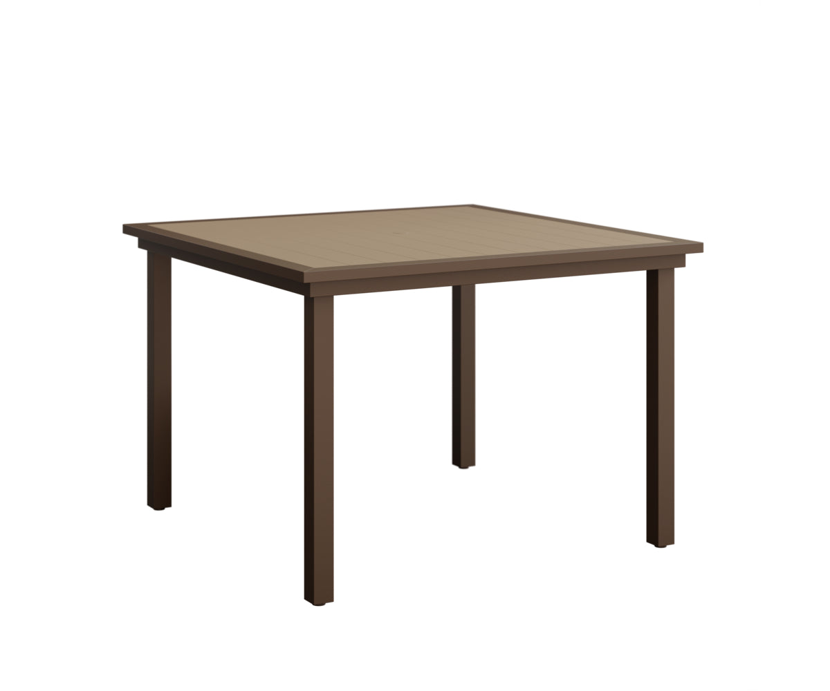 Vida 44 Square Poly Top Dining Table