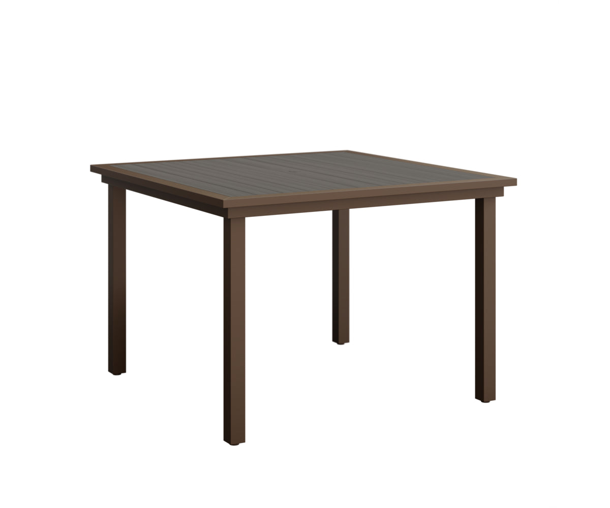 Vida 44 Square Poly Top Dining Table