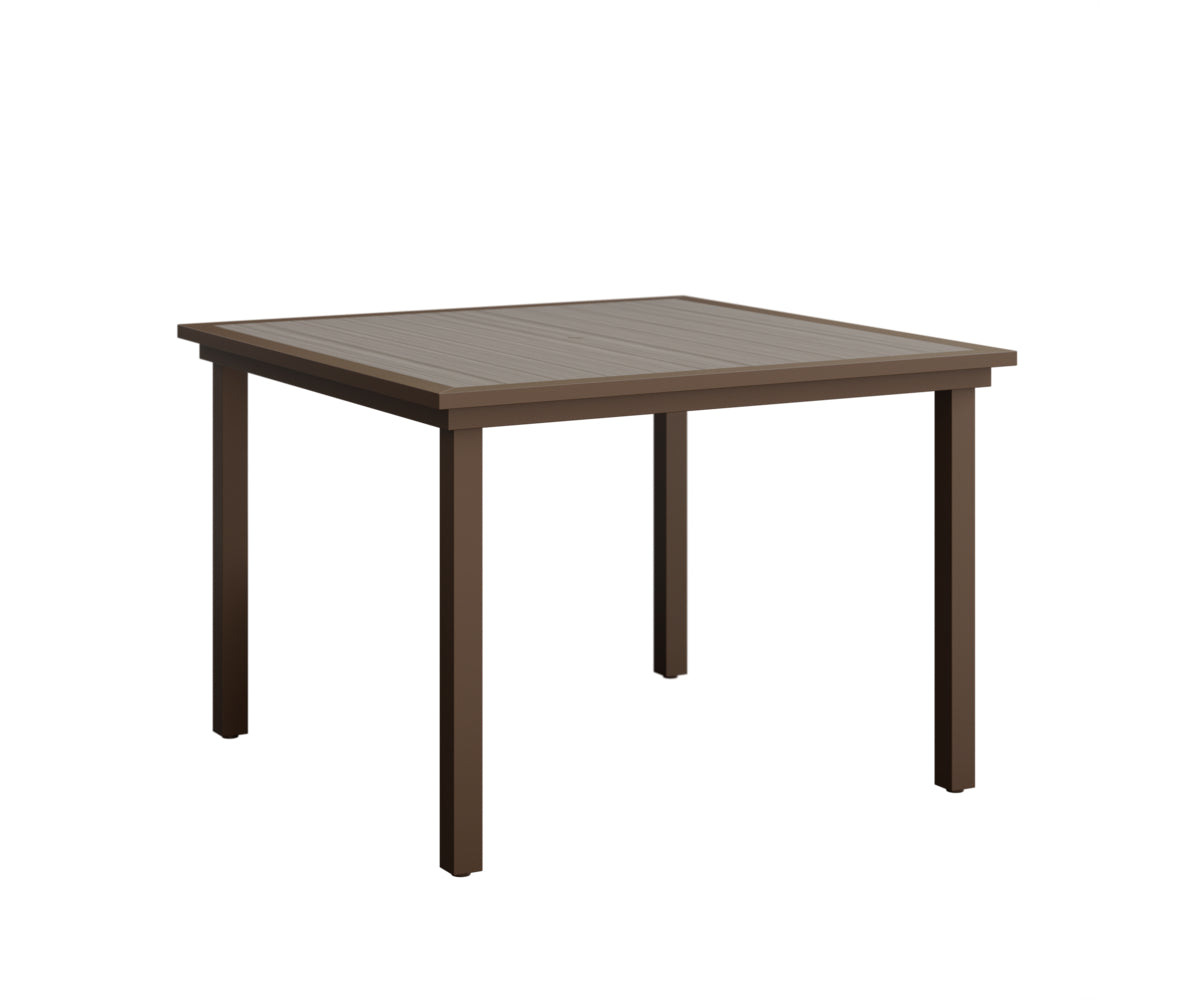 Vida 44 Square Poly Top Dining Table