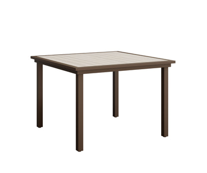 Vida 44 Square Poly Top Dining Table