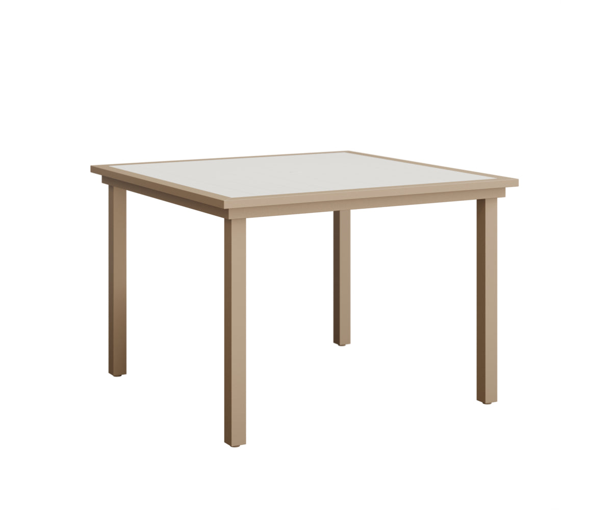 Vida 44 Square Poly Top Dining Table