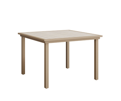 Vida 44 Square Poly Top Dining Table